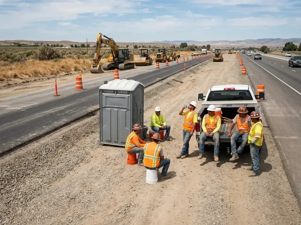highway-road-construction-crew-007 — frequently asked questions, Porta Potty and Restroom Rentals in Badin, NC